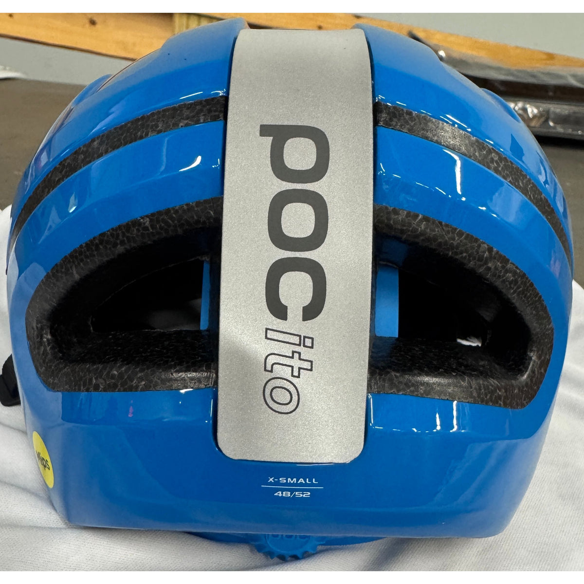 POC POCito Omne MIPS Helmet - Fluorescent Blue - X-Small - Used - Acceptable