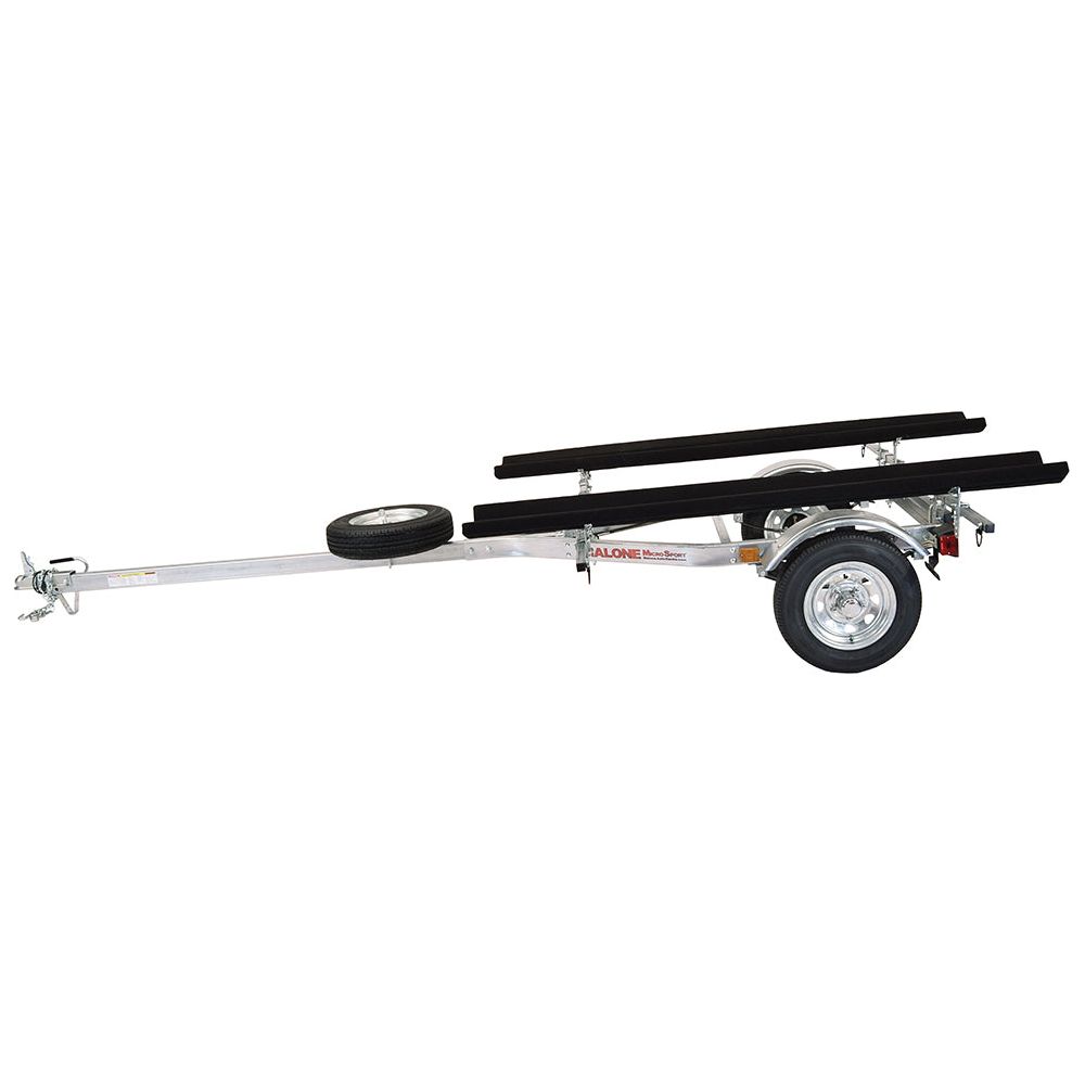 Malone MicroSport Low Bed Trailer package (Spare Tire, 2 sets Bunks