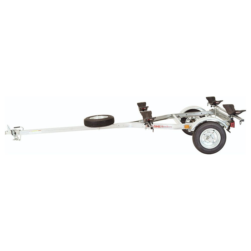 Malone MicroSport Low Bed Trailer package(Spare Tire, 2 sets MegaWings)