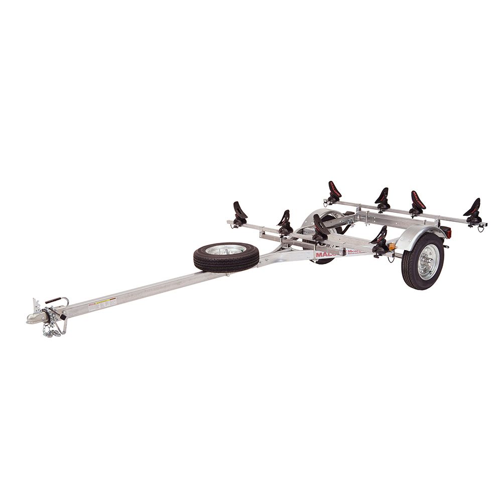 Malone MicroSport Low Bed Trailer package(Spare Tire, 2 sets Saddle Up Pro)