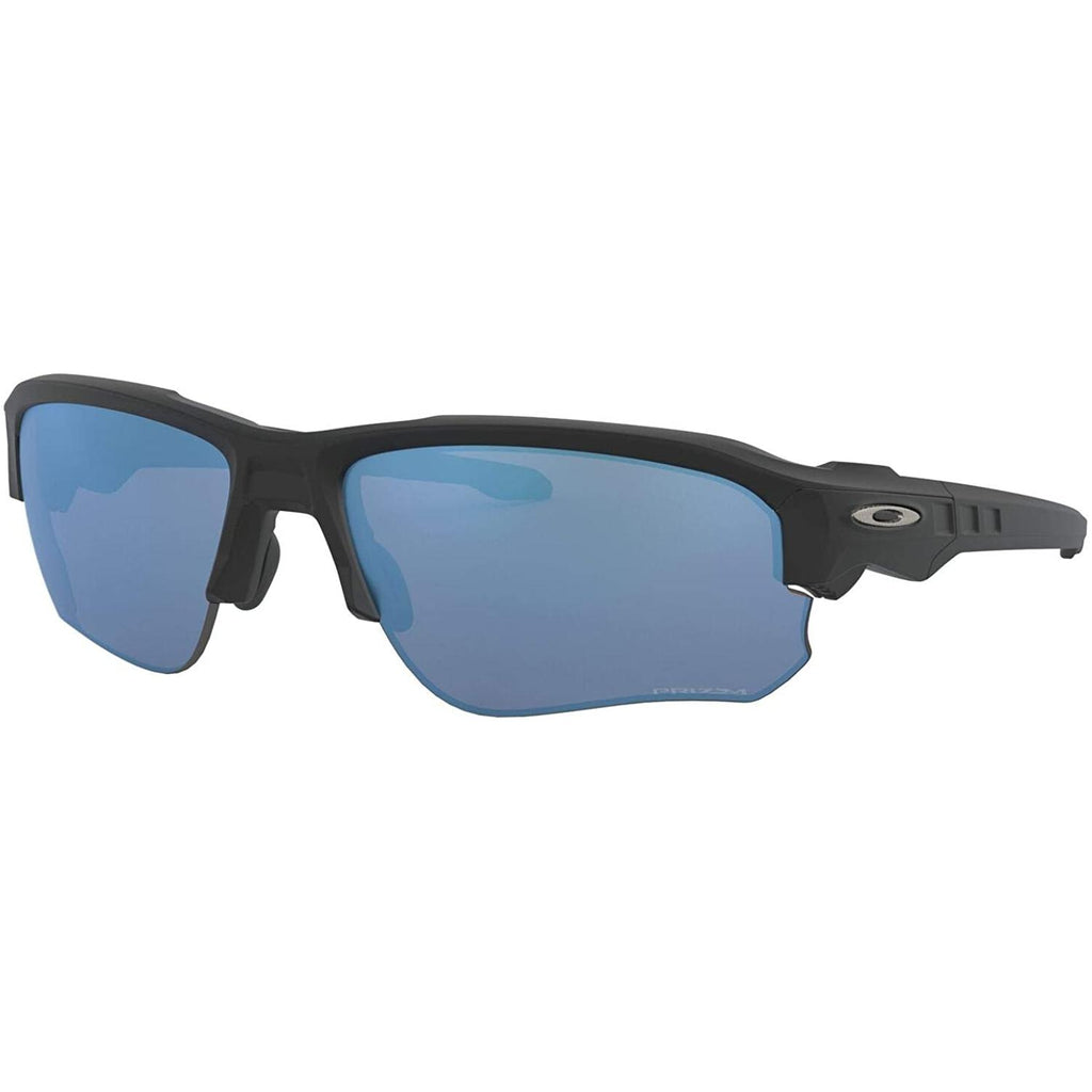 Oakley Speed Jacket Si Polarized Sunglasses Matte Black PRIZM Deep Water