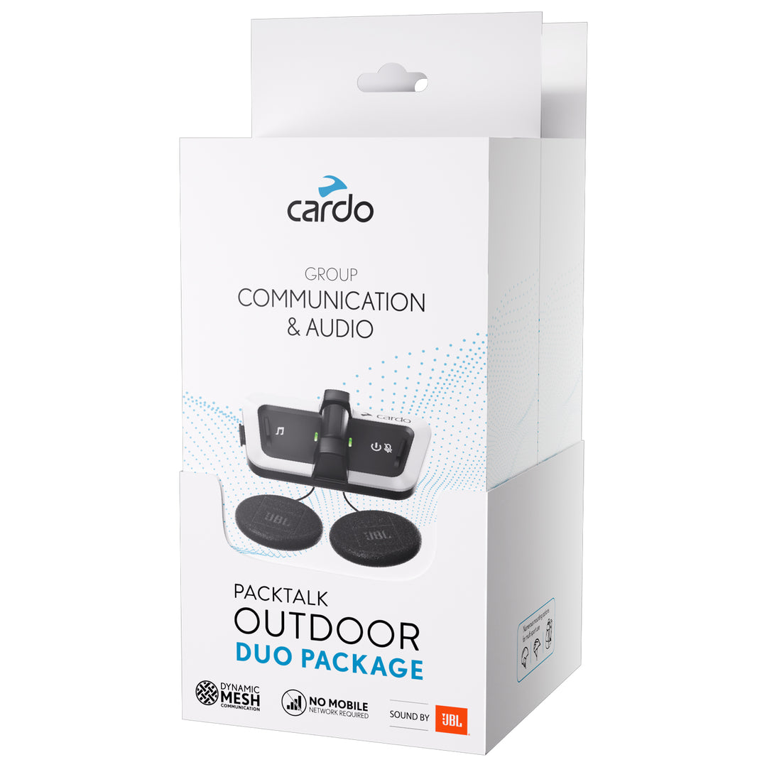 Cardo Packtalk Outdoor Duo Helmet Communication System