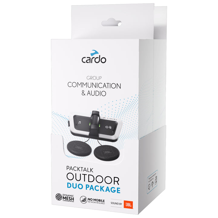 Cardo Packtalk Outdoor Duo Helmet Communication System