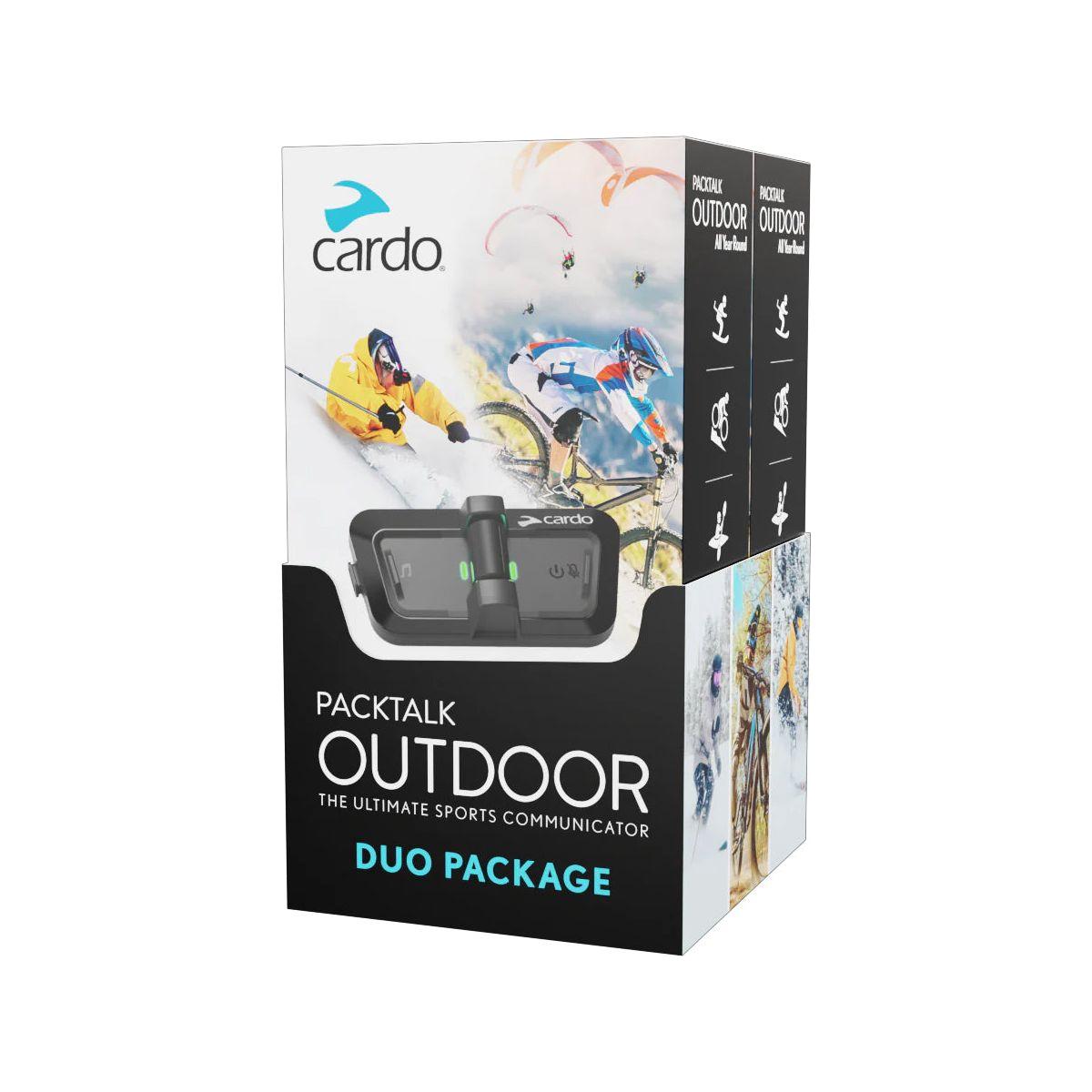 Cardo Packtalk Outdoor Duo Helmet Communication System