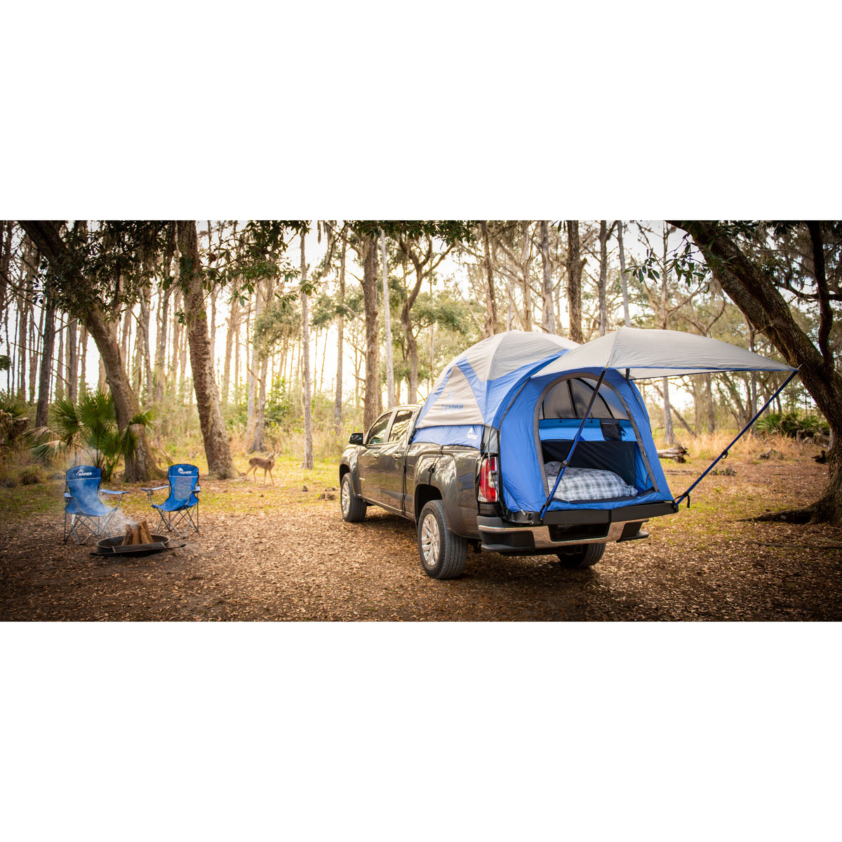 sportz tent Napier Sportz Truck Tent - Blue/Gray - Full Size Long Bed - Used - Acc