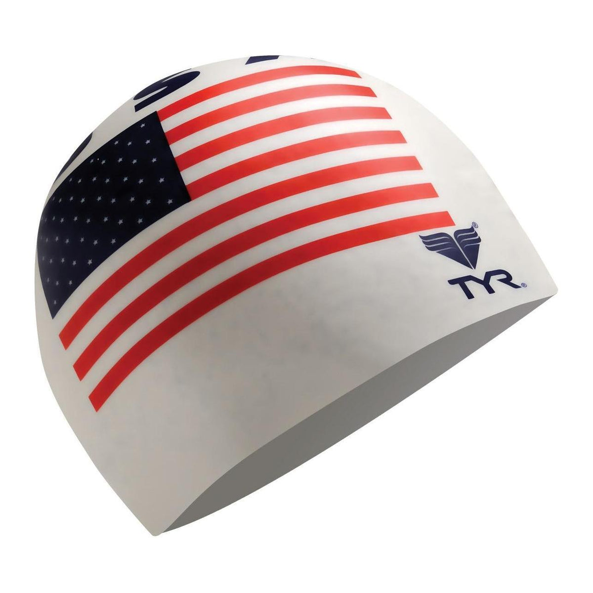 TYR USA Latex Swim Cap
