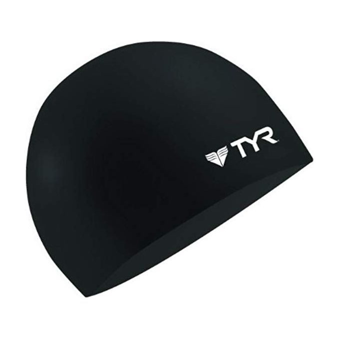 TYR Wrinkle-Free Junior Silicone Swim Cap