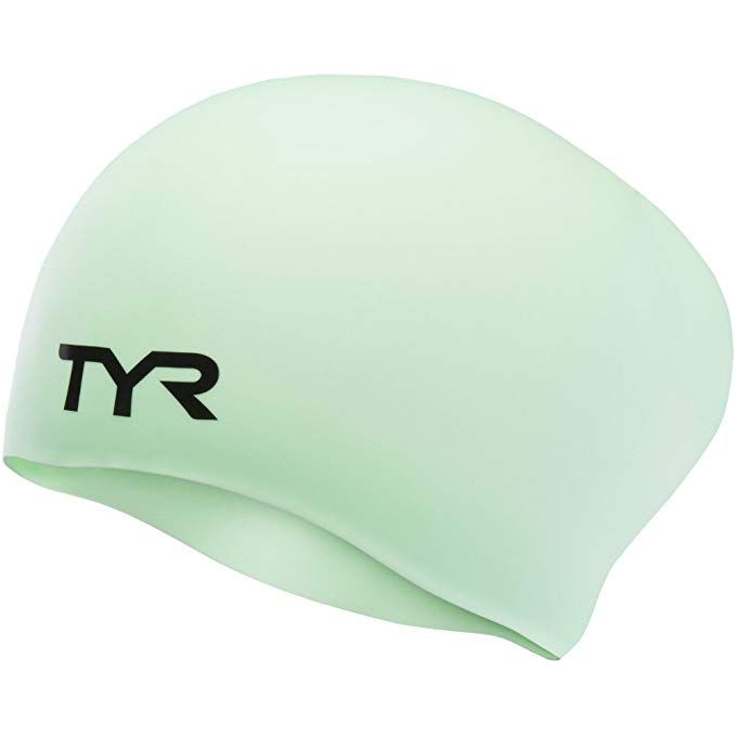 TYR Sport Long Hair Silicone Swim Cap