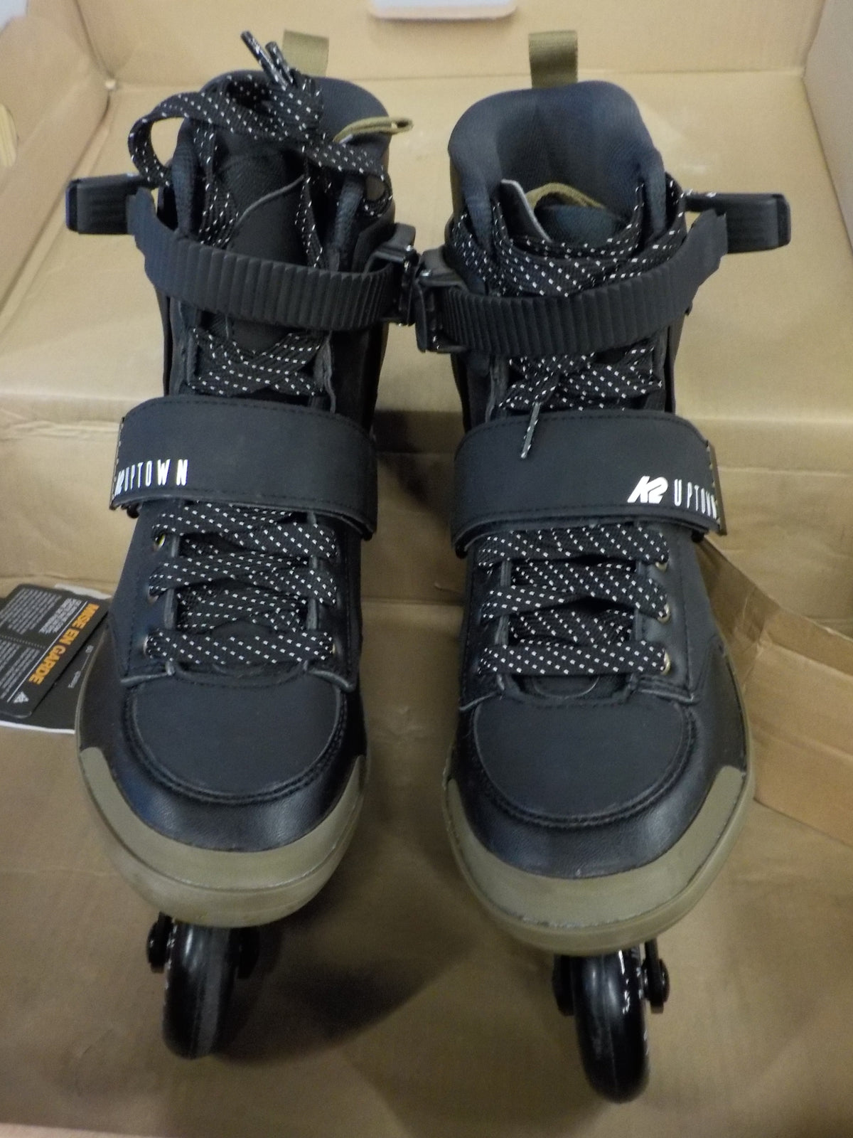 K2 Uptown Inline Skates - Black Gold - 11 - Used - Acceptable