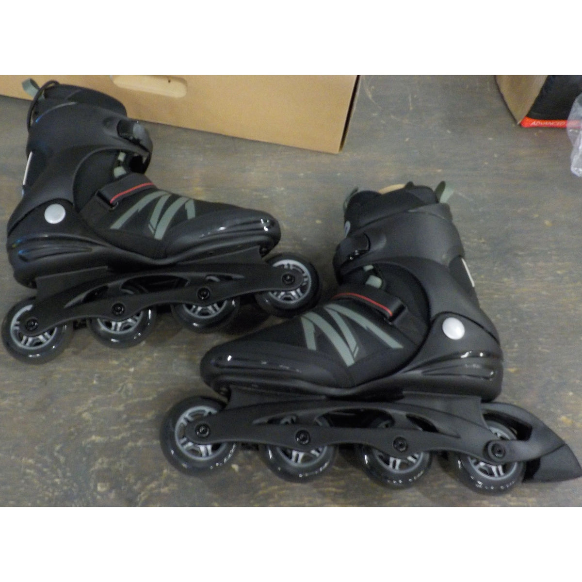K2 Men's Kinetic 80 Inline Skates - Black/Gray - 11 - Used - Acceptable