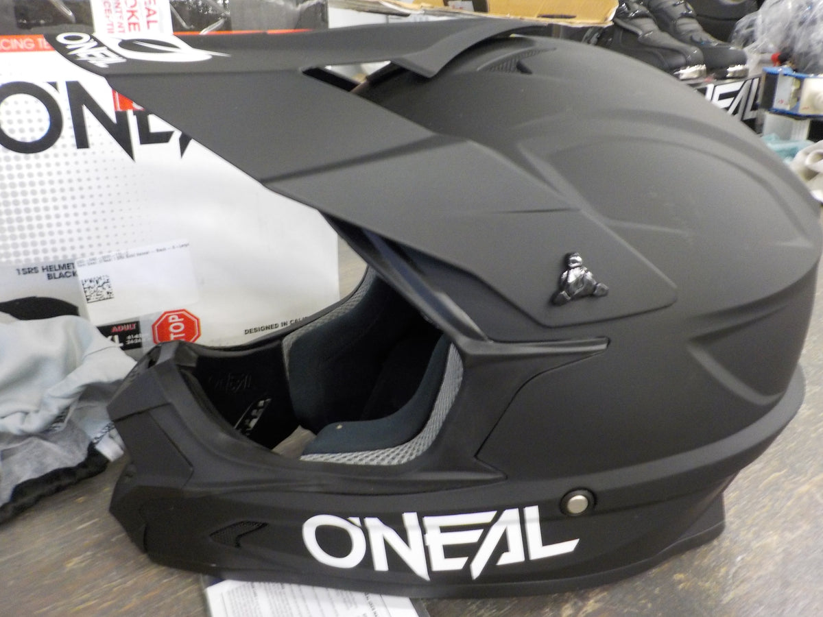 O'Neal 1 SRS Solid Helmet - Black - X-Large - Used - Acceptable
