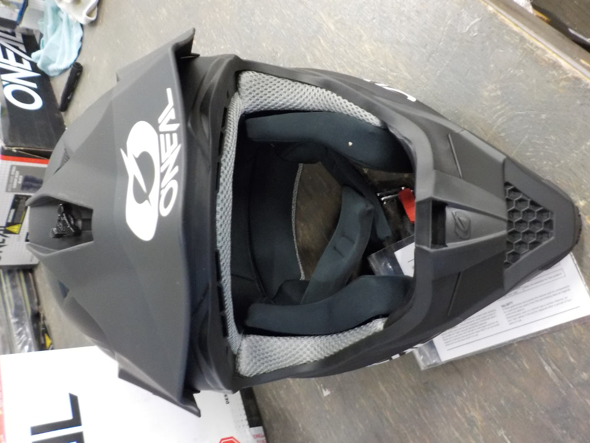 O'Neal 1 SRS Solid Helmet - Black - X-Large - Used - Acceptable
