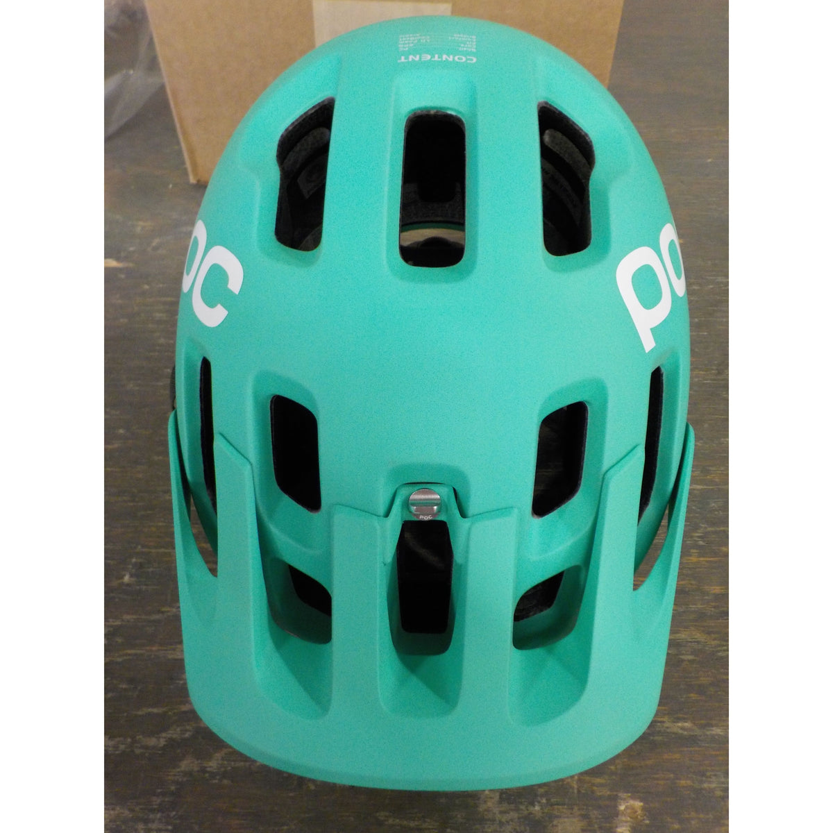 POC Sports Tectal Helmet - Fluorite Green Matt - Medium/Large - Used - Acceptable