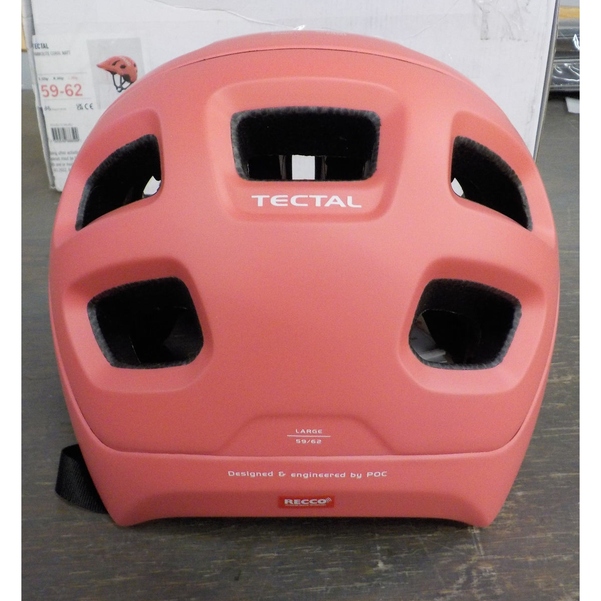 POC Sports Tectal Helmet - Ammolite Coral Matt - Large - Used - Acceptable