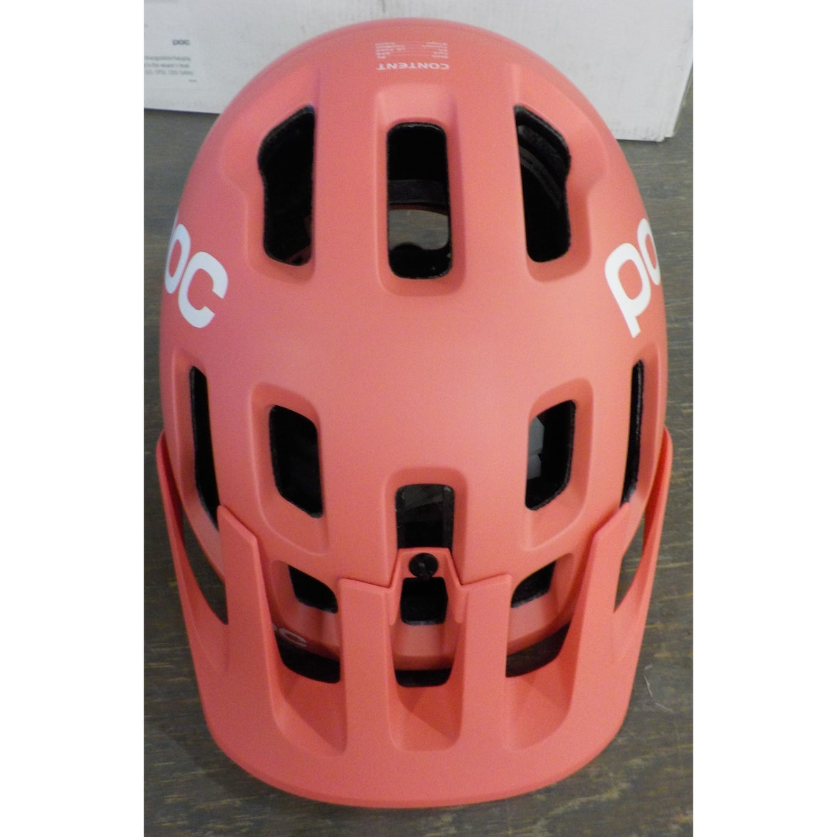POC Sports Tectal Helmet - Ammolite Coral Matt - Large - Used - Acceptable