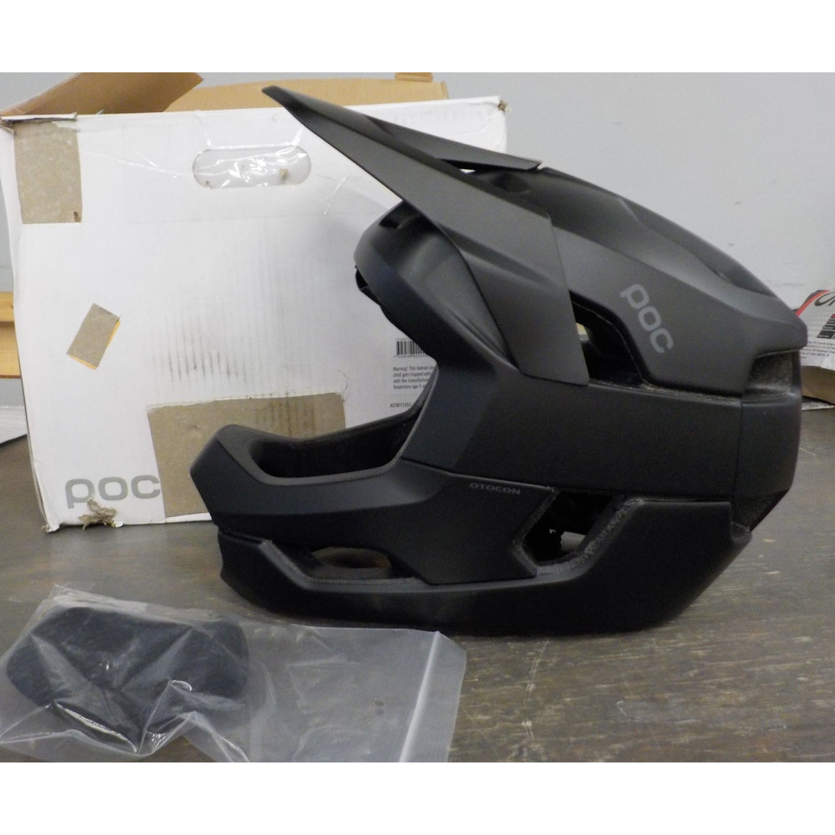POC Sports Otocon Helmet - Uranium Black Matt - Large - Used - Acceptable
