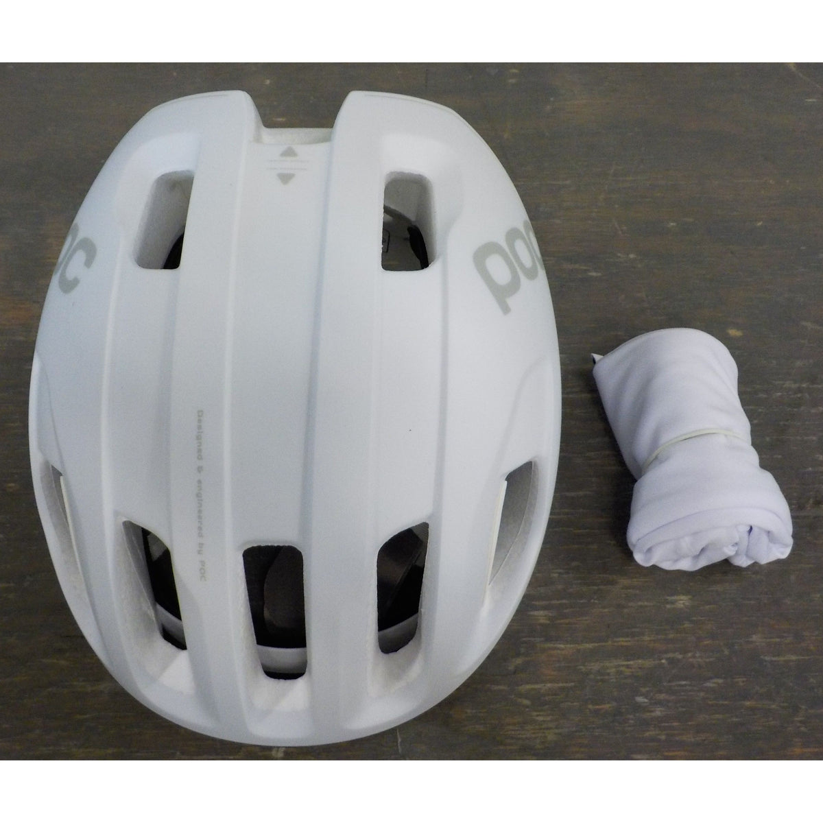 POC Sports Ventral Mips (Cpsc) Helmet - Hydrogen White Matt - Large - Used - Acceptable