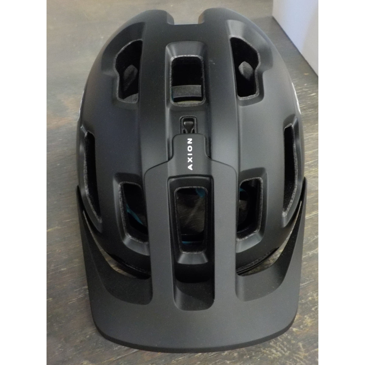 POC Sports Axion SPIN Bike Helmet - Uranium Black/Basalt Blue Matt - X-Large/XX-Large - Used - Acceptable