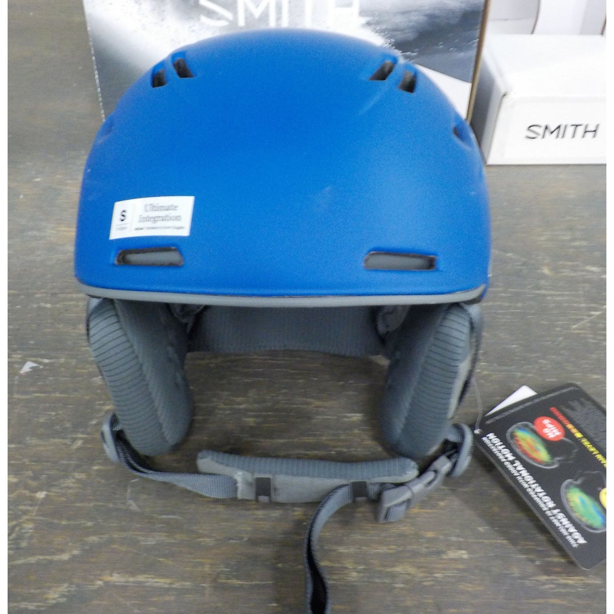 Smith Camber MIPS Helmet - Matte Imperial Blue/Cloud Grey - Small - Used - Acceptable