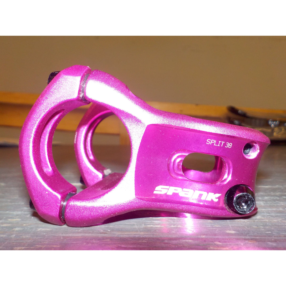 Spank Split Stem - Pink - 38mm - Used - Acceptable