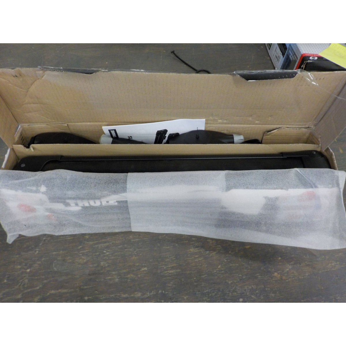 Thule SnowPack Ski/Snowboard Rack - Black - 4 Pair/2 Boards - Used - Acceptable