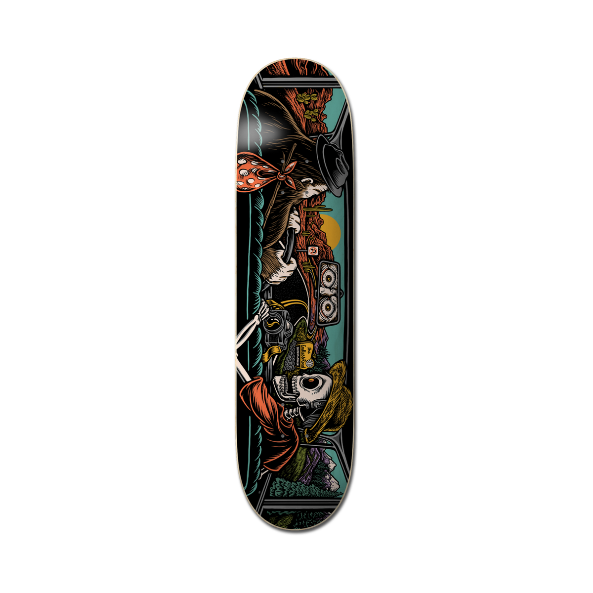 Element Timber Endless Road Rearview Skateboard Deck