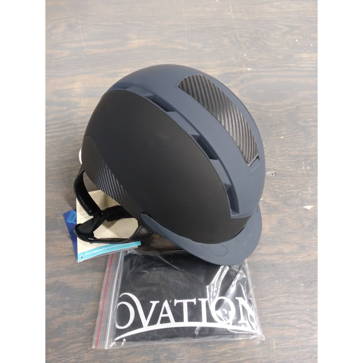 Ovation Extreme Helmet-Black / Navy-Small/Medium - Used - Open Box