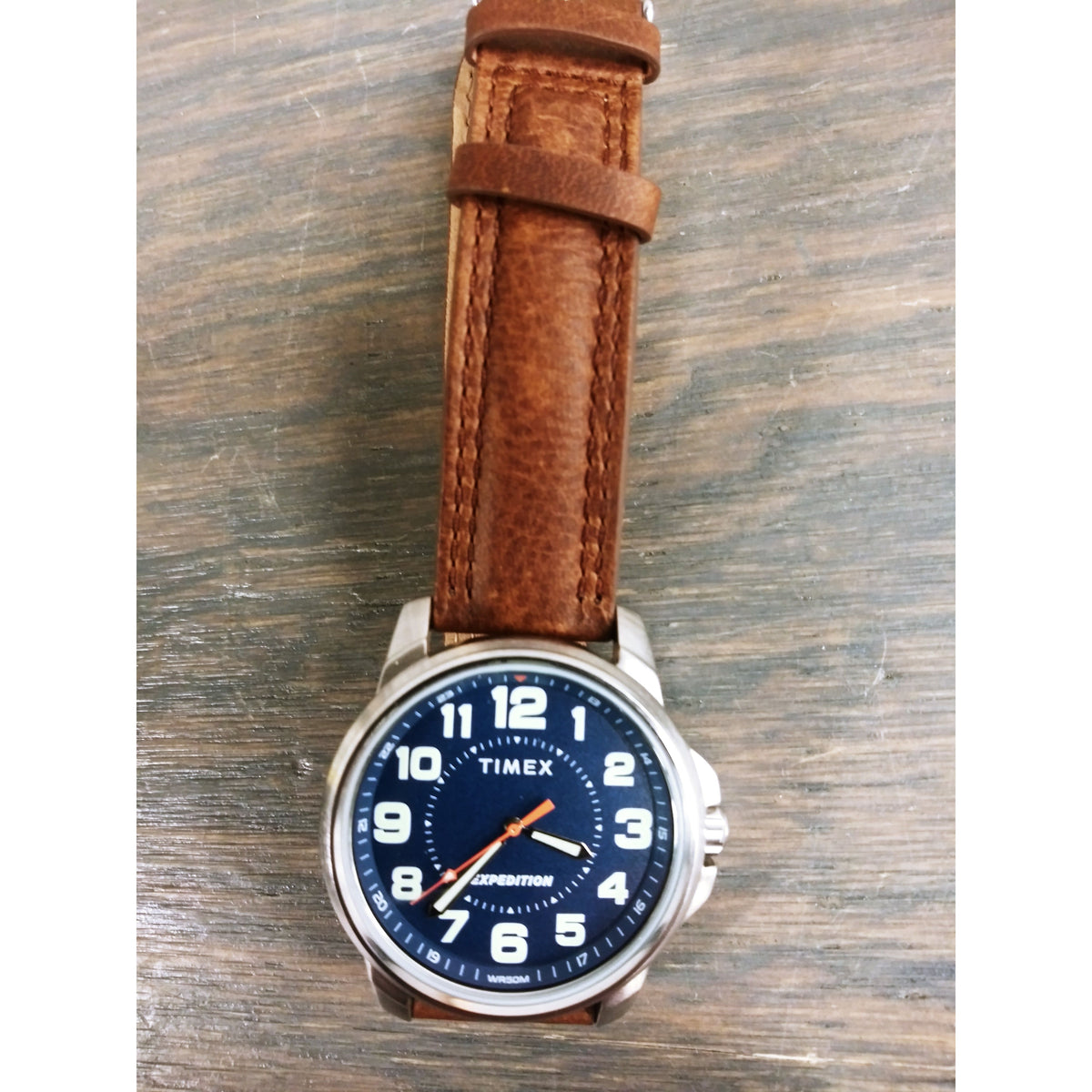 Timex Men&#39;s Expedition Metal Field Watch - Brown; Blue - Used - Good