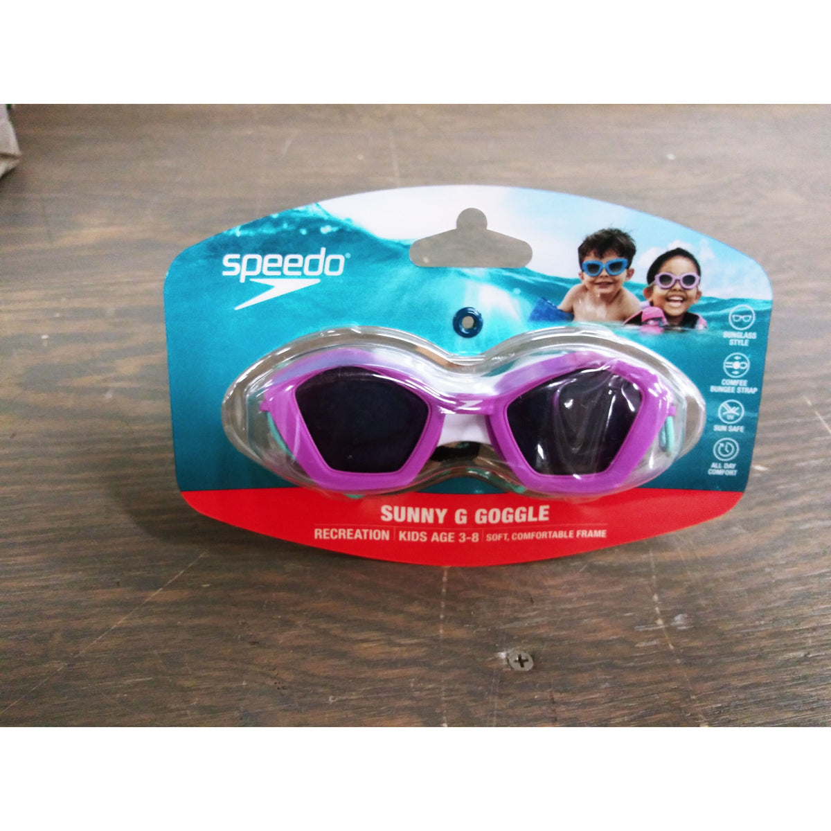 Speedo Kids&#39; Sunny G Star Goggle - Archroma/Ultrav - Used - Acceptable