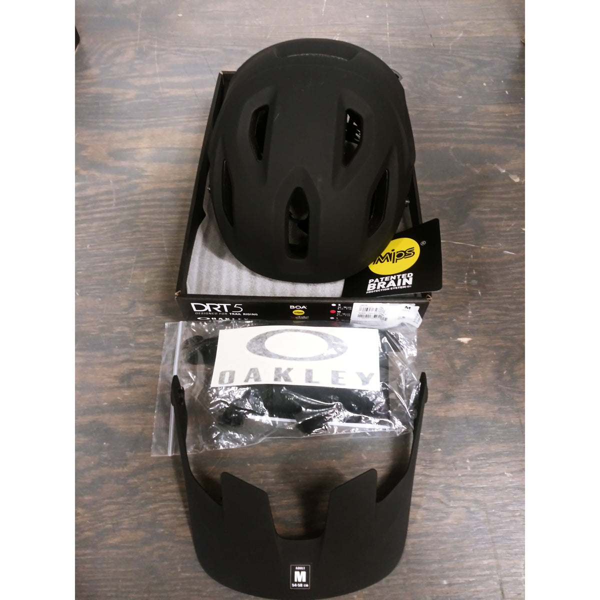 Oakley DRT5 Helmet - Blackout - Medium - Used - Acceptable