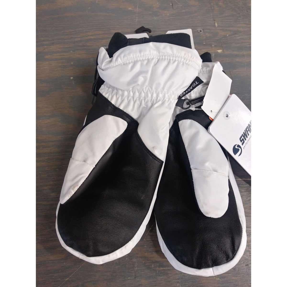 Swany Men&#39;s Arctic Mitt - White - Small - Used - Acceptable