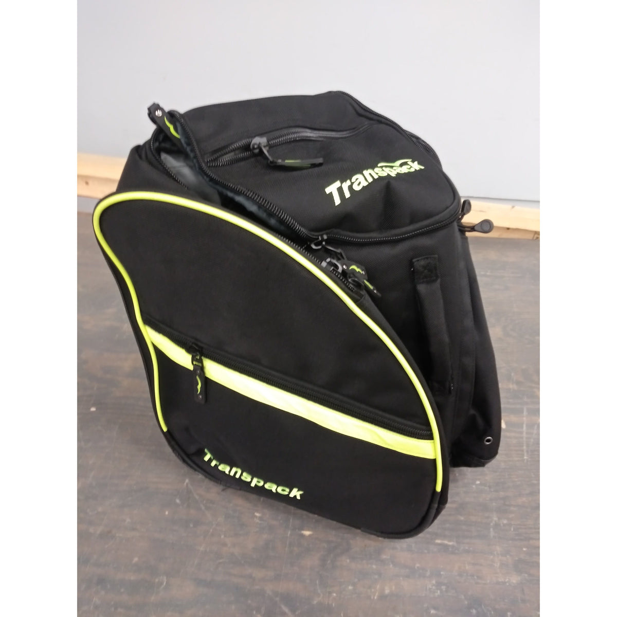 Transpack TRV Ballistic Pro Snow Gear Bag - Black/Yellow Electric - Used - Acceptable