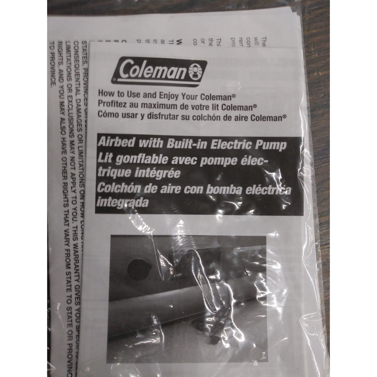 Coleman SupportRest Elite Double High Twin Airbed - Used - Acceptable