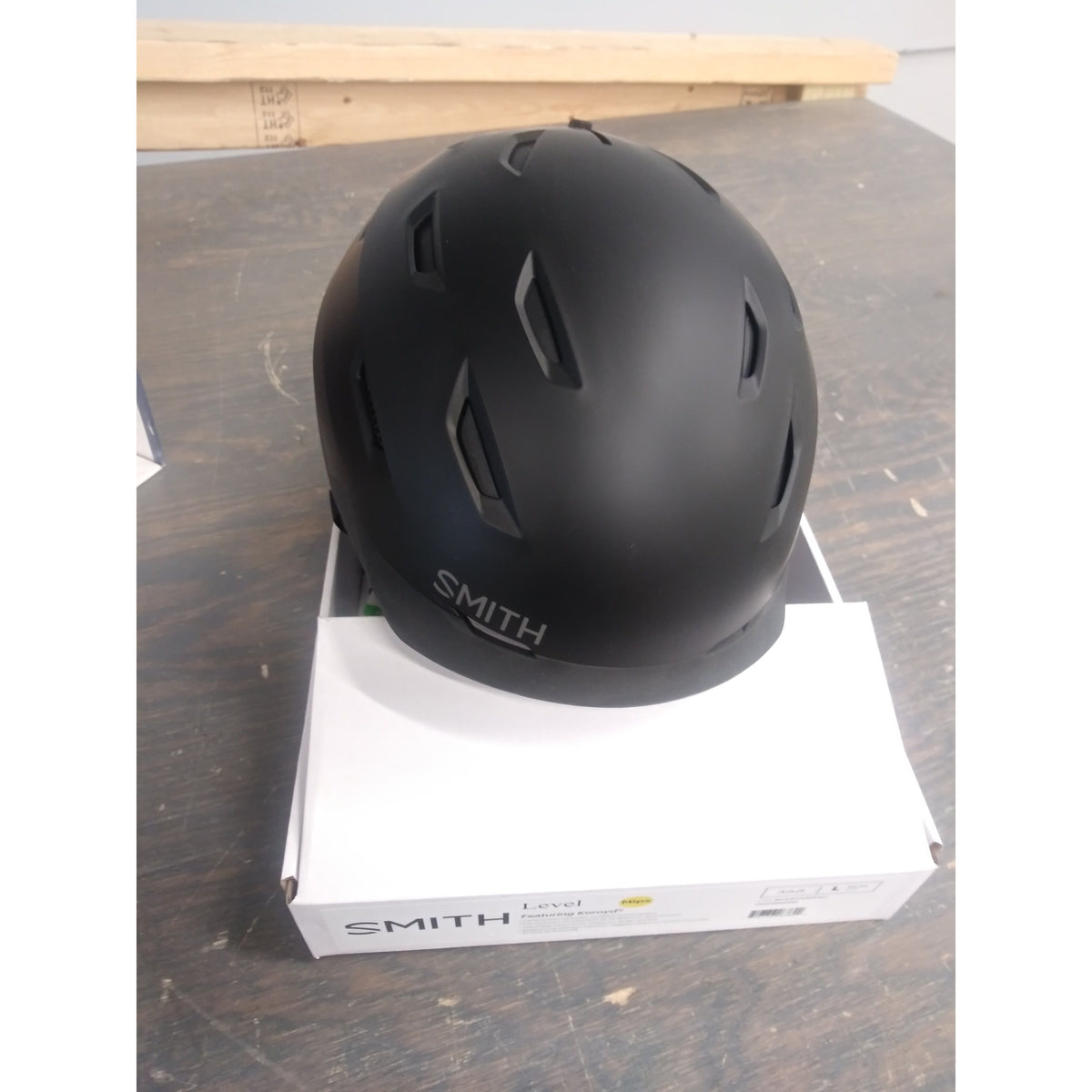 Smith Optics Level MIPS Helmet - Matte Black - Large (59-63cm) - Used - Acceptable