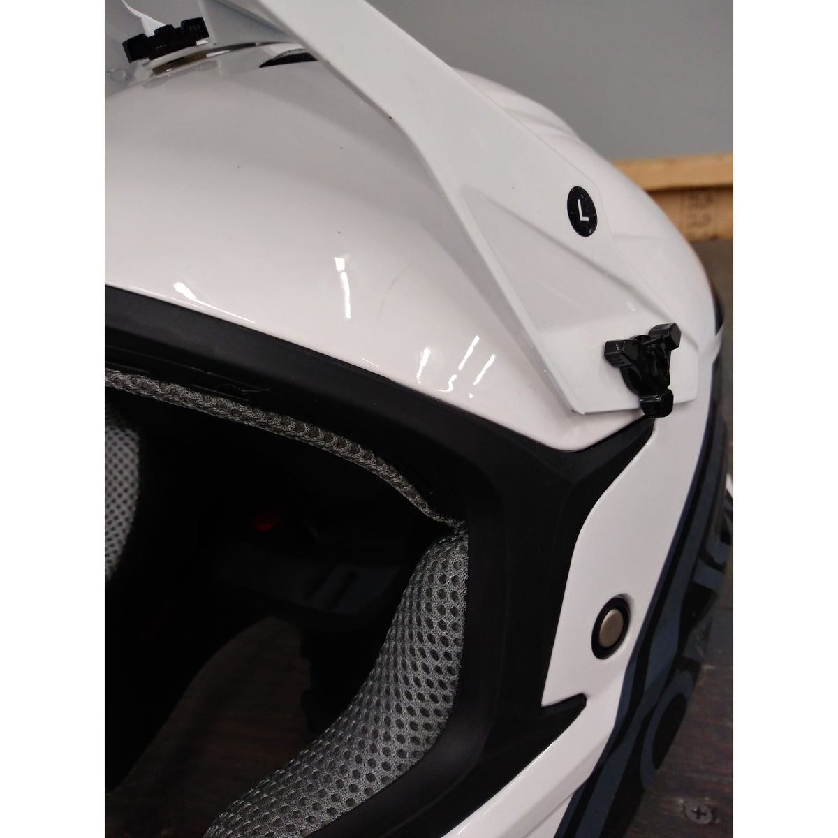 O&#39;Neal Sonus Helmet - Split Black/White - Large - Used - Good