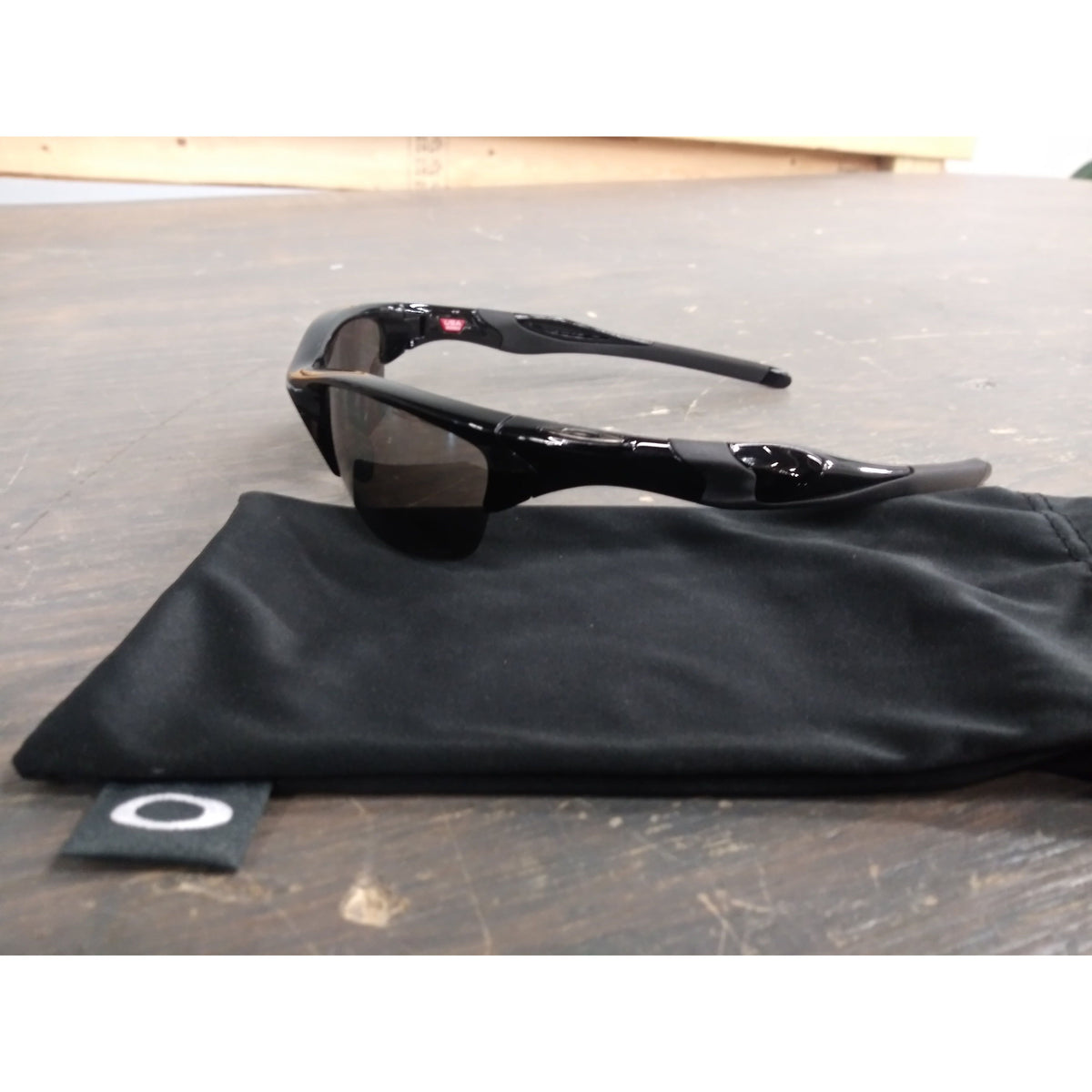 Oakley Half Jacket 2.0 Sunglasses - Polished Black; Prizm Black - Used - Acceptable