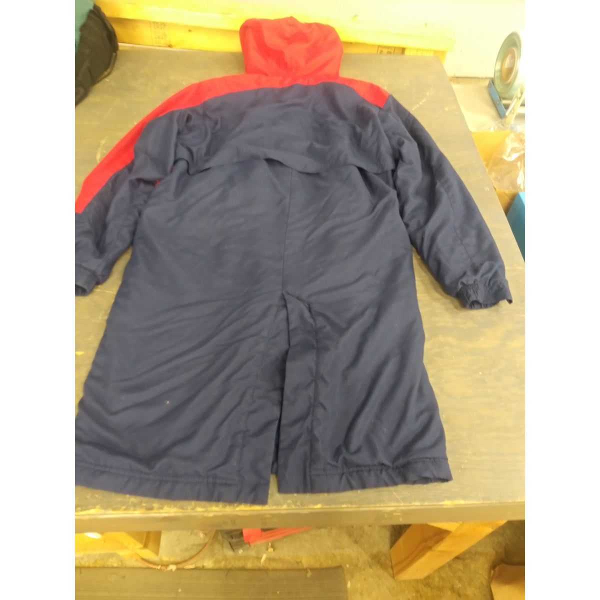 Speedo Unisex Color Block Parka - Red/White/Blue - Small - Used - Acceptable