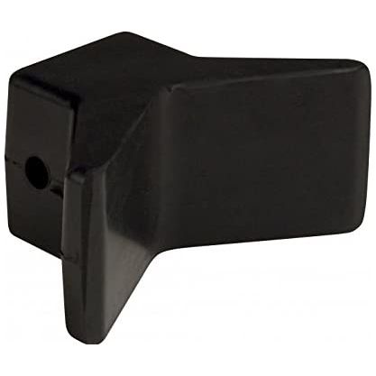 CE Smith 29551 3&quot;X3&quot; Bow Y Stop Black Natural Rubber