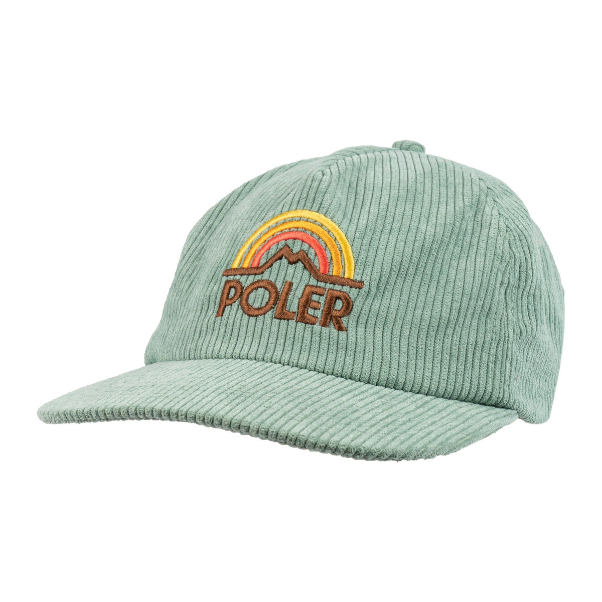 Poler Coastal Floppy Baseball Hat in Green for Men