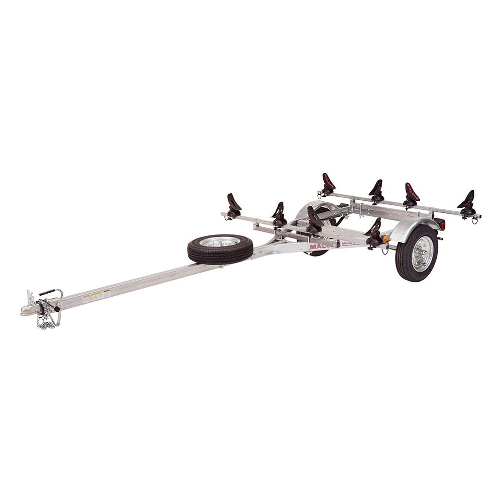 Malone MicroSport Low Bed Trailer package(Spare Tire, 2 sets Saddle Up Pro)